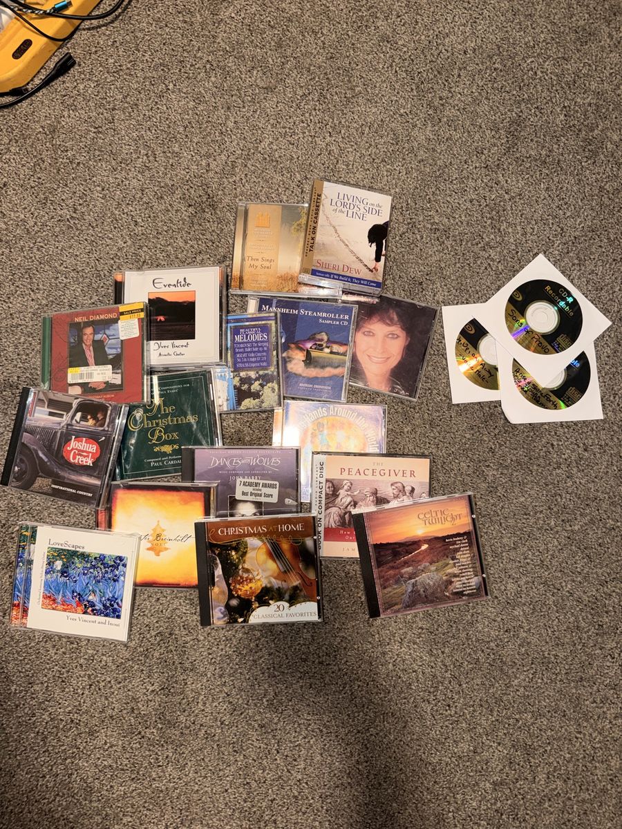 Mixed Lot of 20+ Religious & Christmas Music CDs