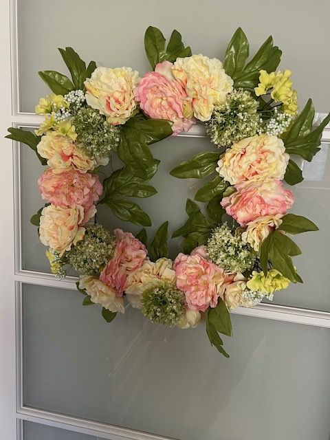 Spring Door Wreath
