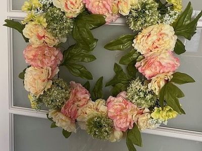 Spring Door Wreath