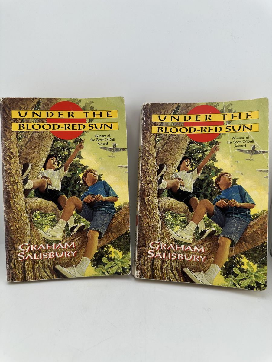 Under the Blood Red Sun Salisbury PB Lot of 2 Dell Yearling WWII