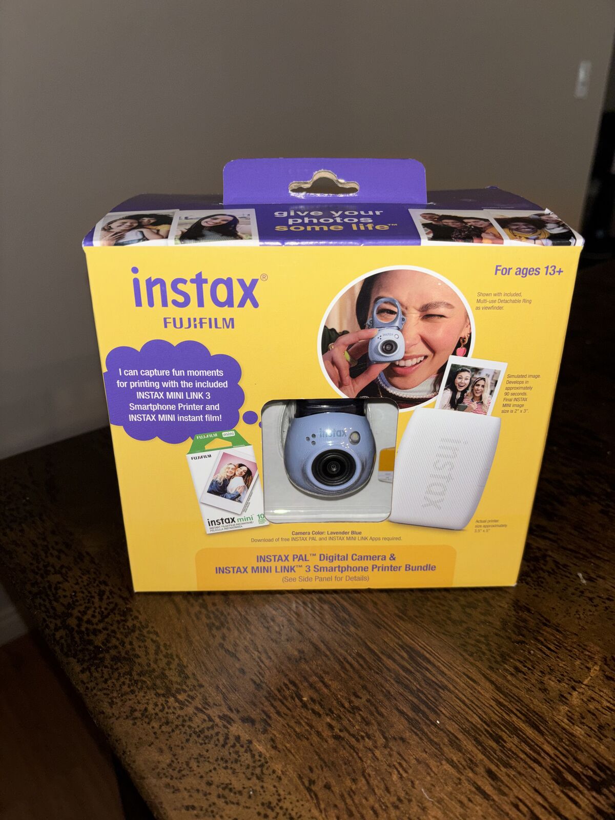 BRAND NEW Instax Fujifilm PAL Digital Camera & Mini Link 3 Printer Bundle