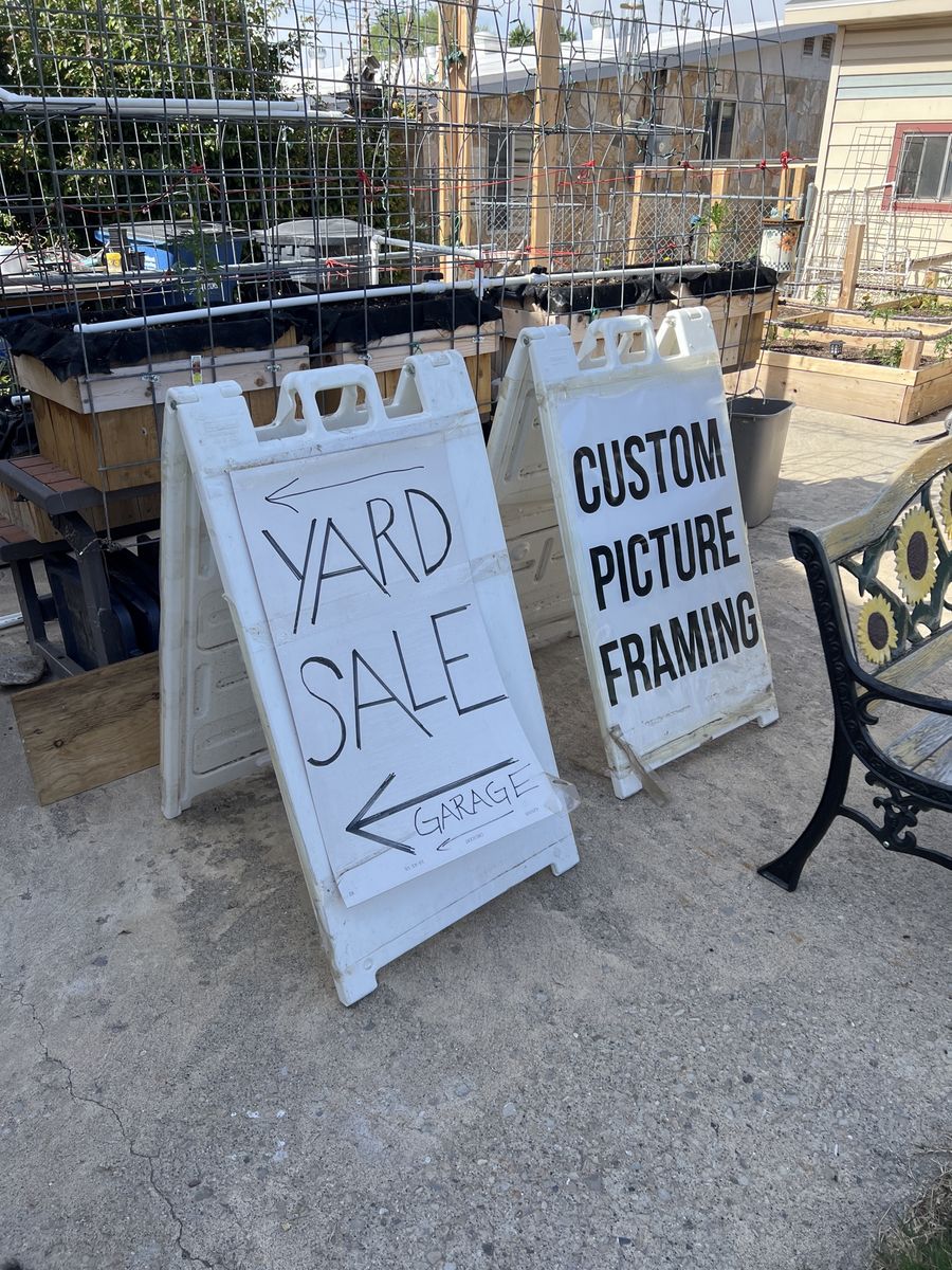 A-Frame Sidewalk Sign