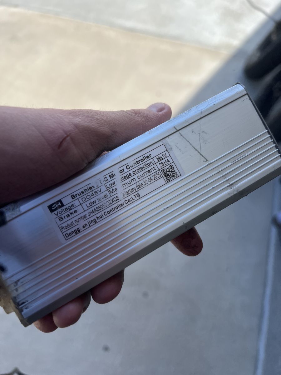 Ebike controller for up to 1500w