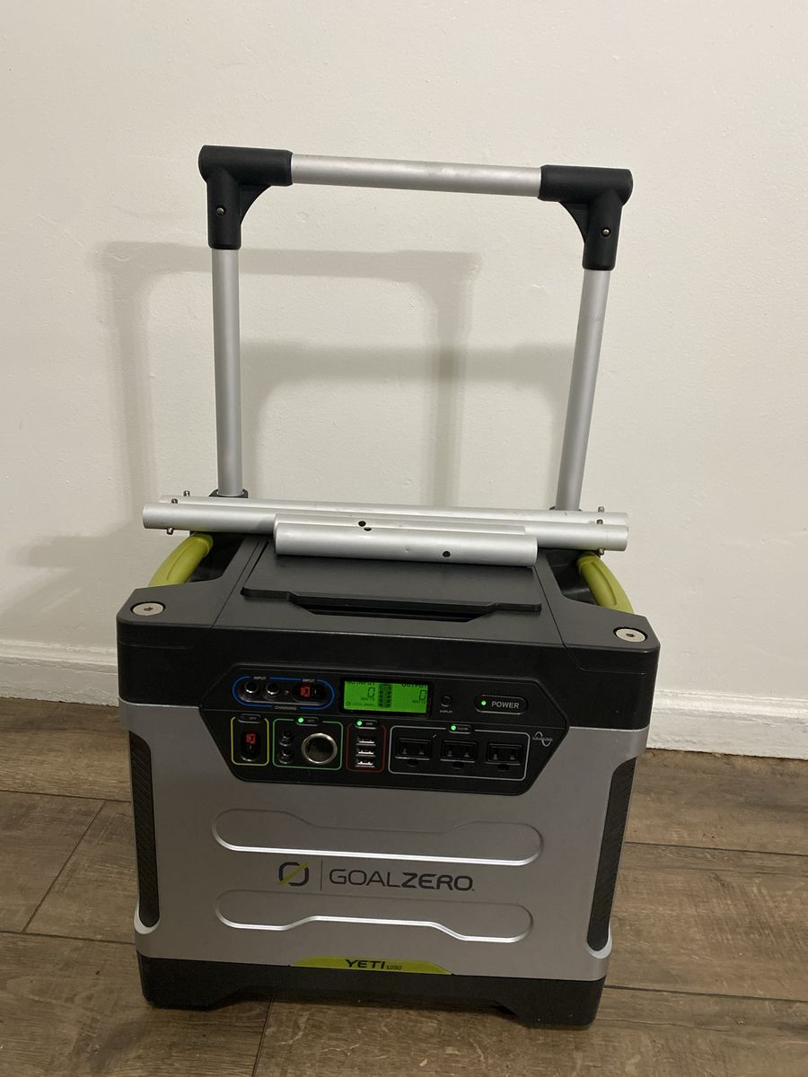 Goal zero yeti generator