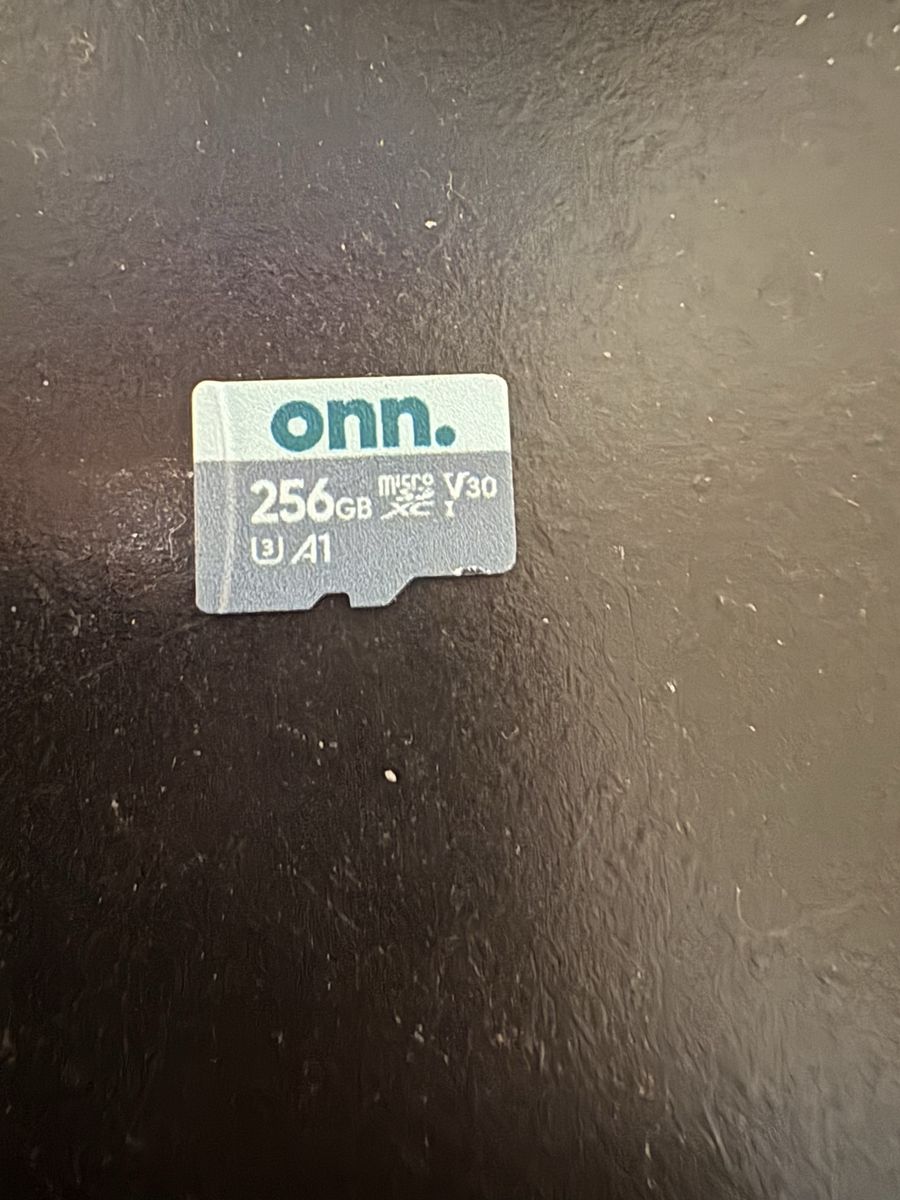Onn. 256 GB Micro SD Card