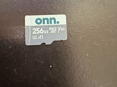 Onn. 256 GB Micro SD Card