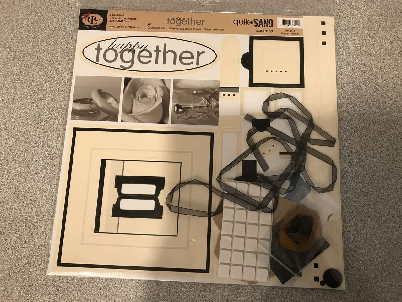 Top Line Creations happy together Mini Album and Gift Tag Kit