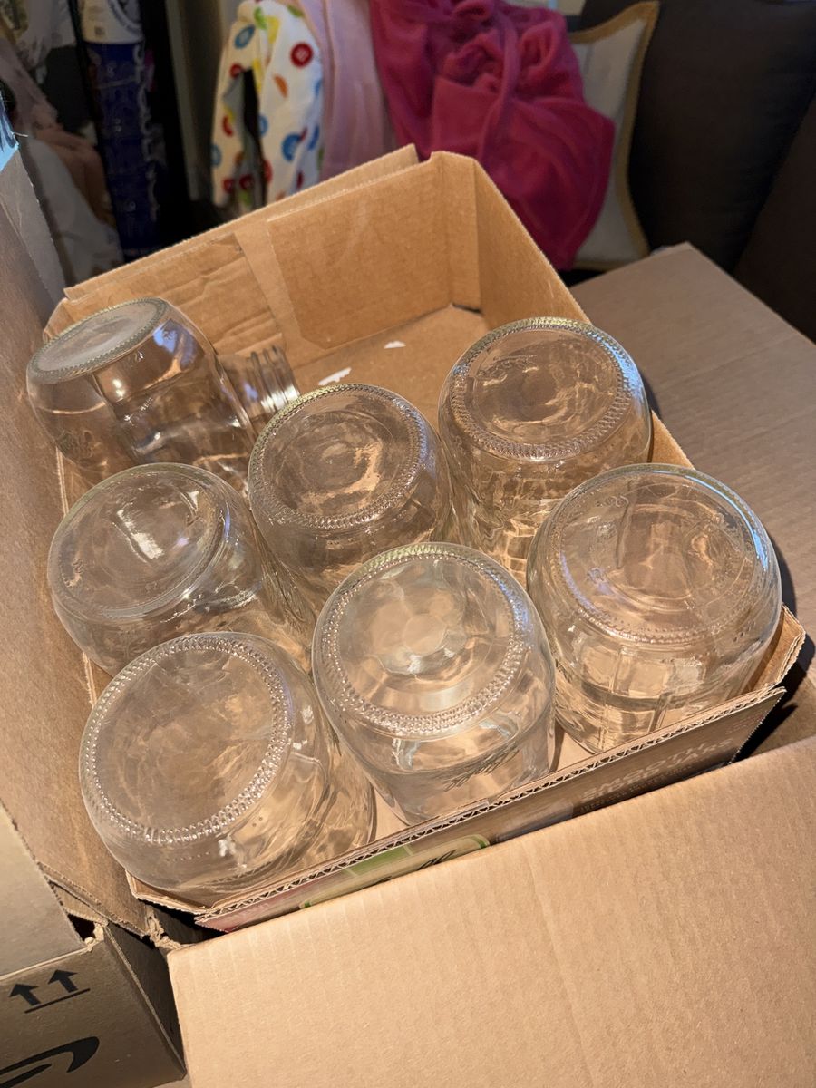 +FREE+ Glass Quart Canning Jars