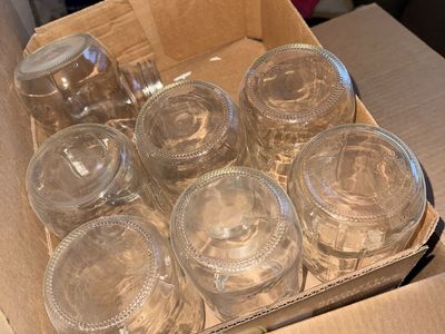 +FREE+ Glass Quart Canning Jars
