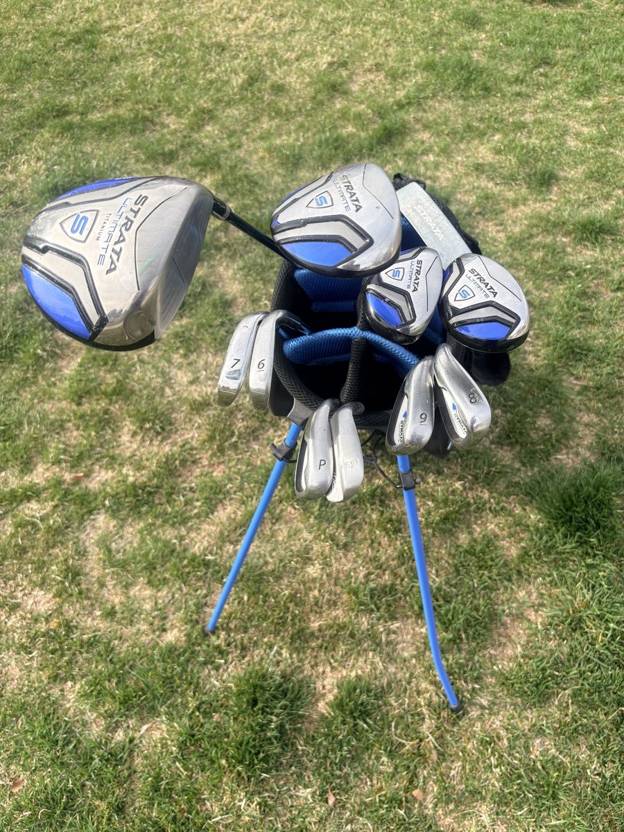 Callaway Strata (LH) Golf Clubs! Full Set and Bag!