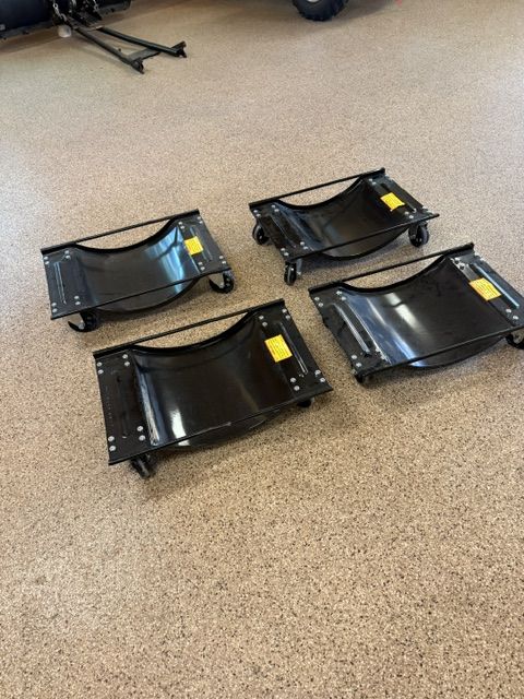 Car wheel dollies
