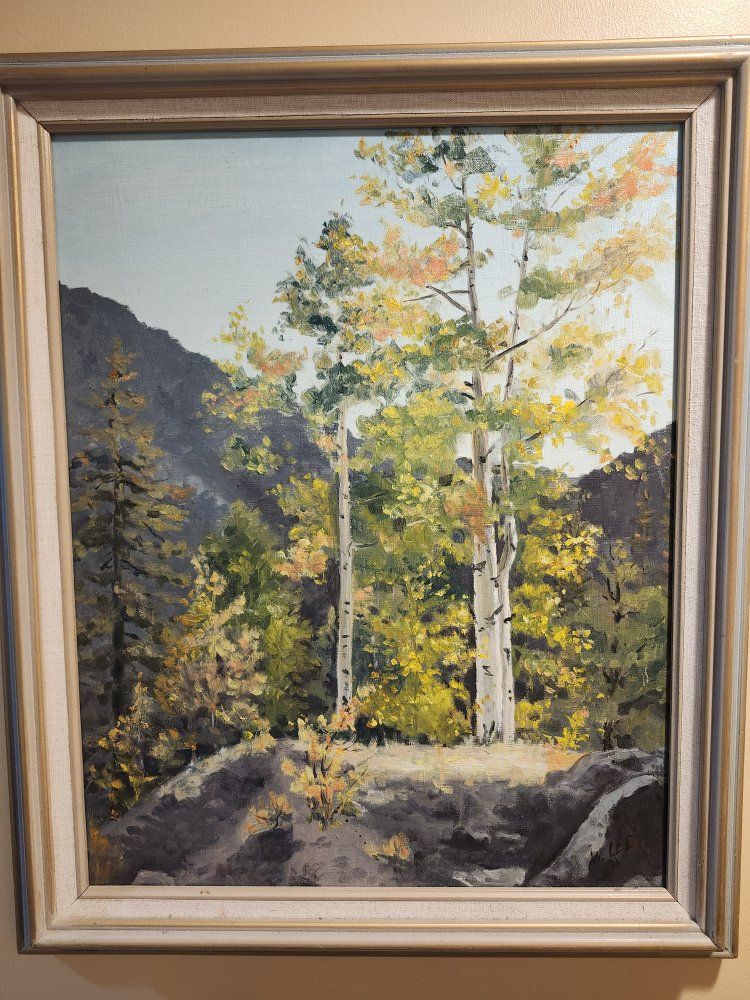 Aspen in Volcanic rock