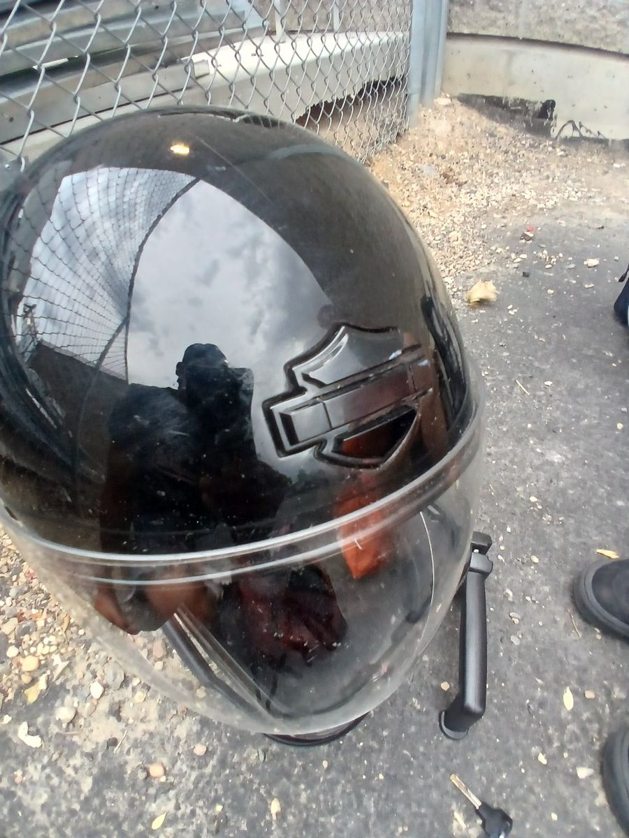 Harley-Davidson Black Motorcycle Helmet - DOT Certified