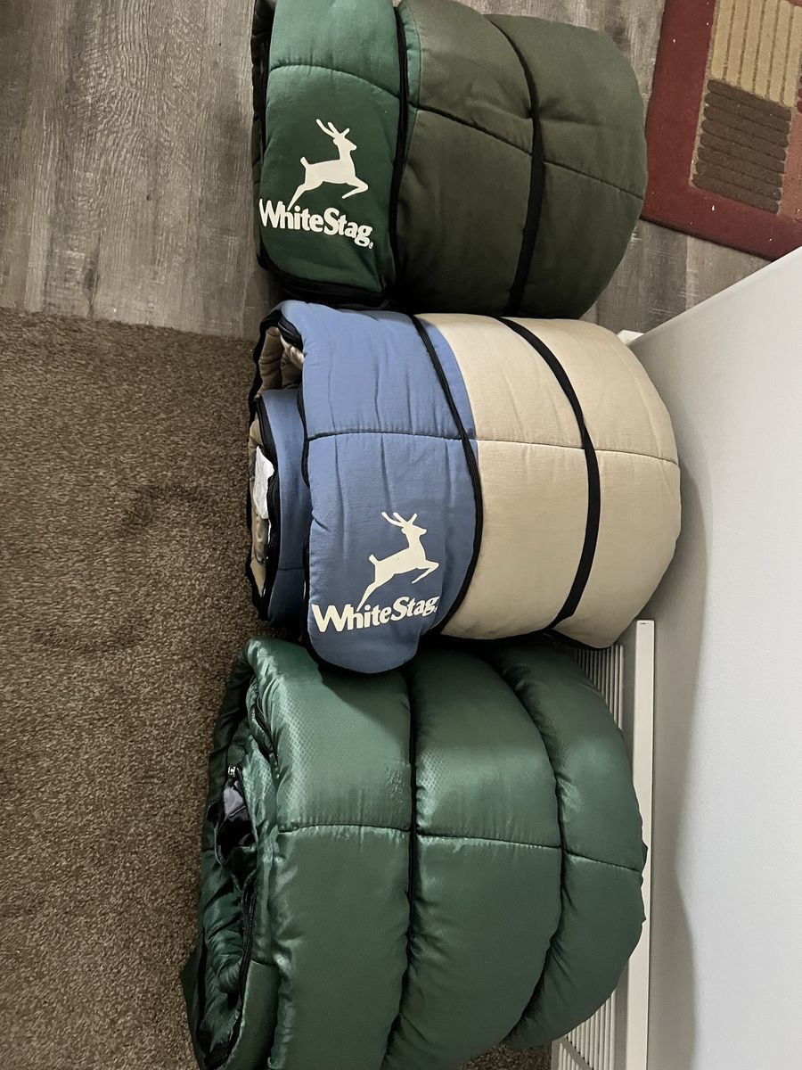 Sleeping bags 30degree+ 3 of them