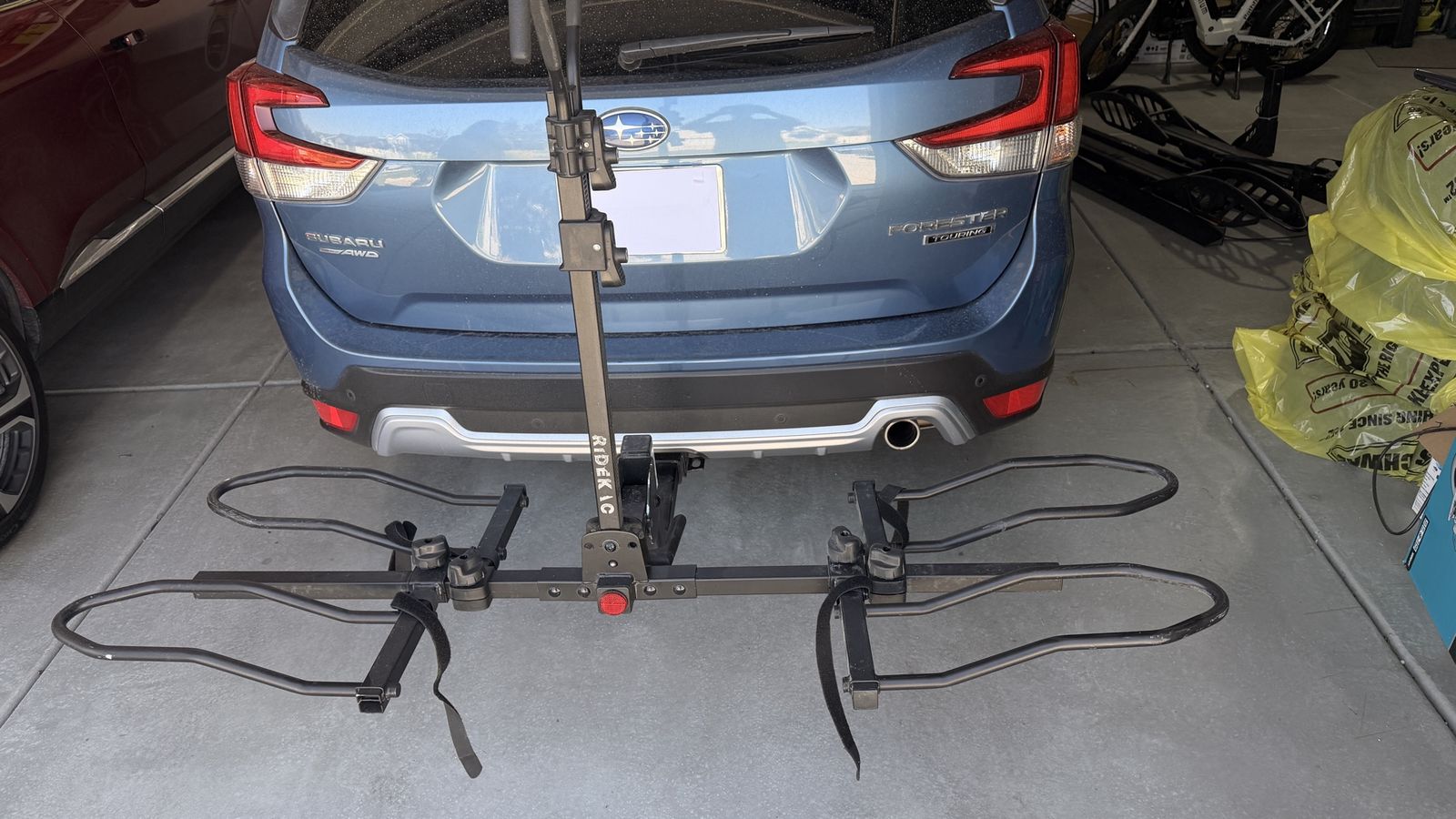 KAC 2-Bike Hitch Mount Rack - 200 lb Capacity, E-Bike Ready, Fits 2" Receiver