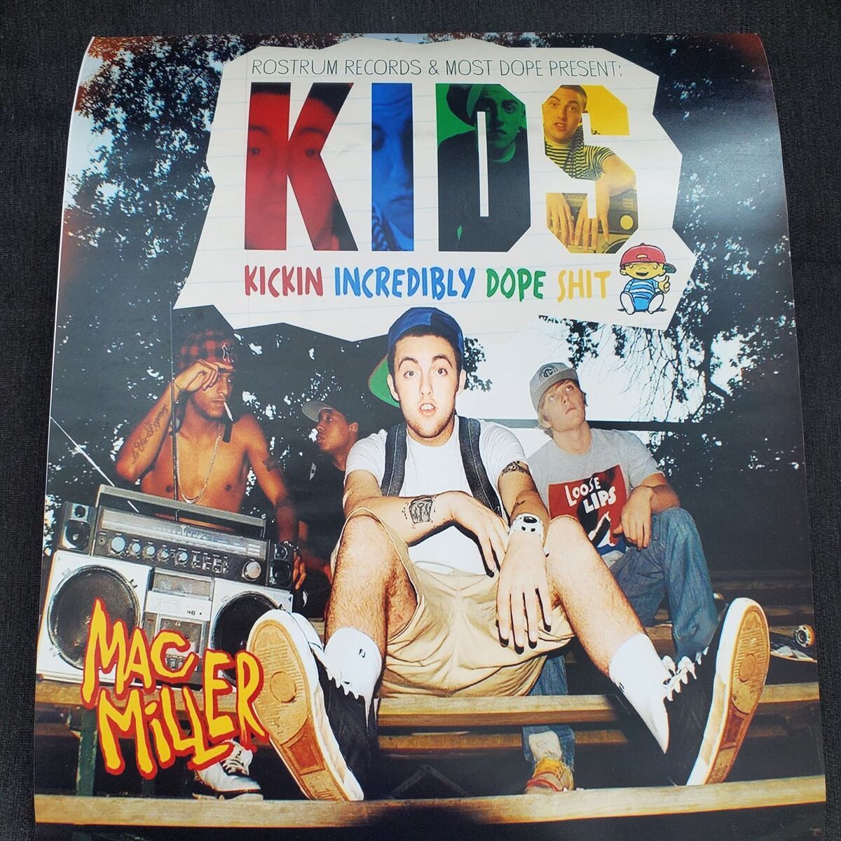 Mac Miller 12x14" KIDS Album Cover Wall Poster