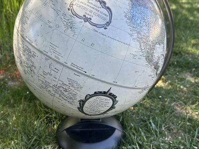 12 inch Replogle platinum, classic world globe