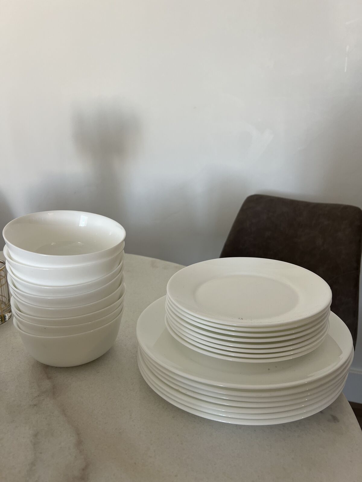 White Dishes