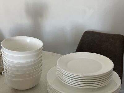 White Dishes