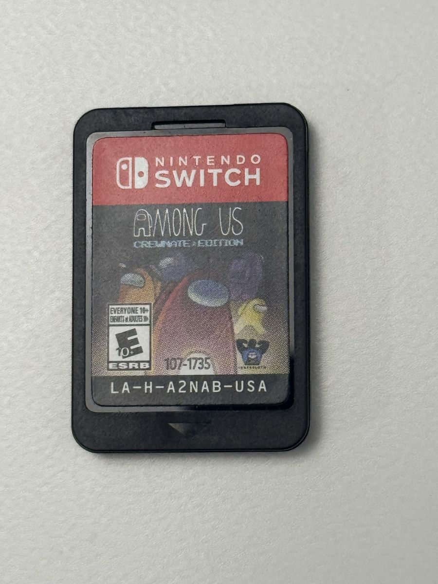 Nintendo Switch Game / Among Us Crewmate Edition / Good Condition