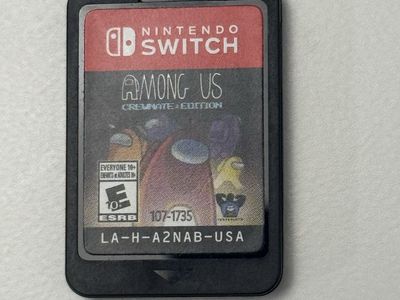 Nintendo Switch Game / Among Us Crewmate Edition / Good Condition