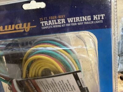 25 Foot Four Way Trailer Wiring Kit