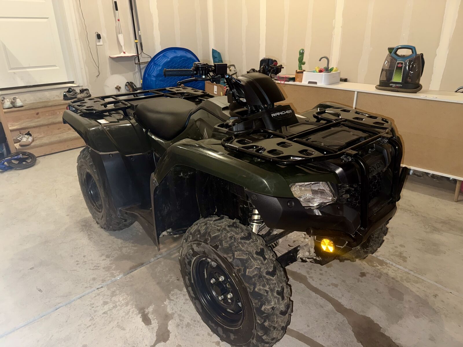 2025 Honda Rancher 4x4 DCT EPS – ONLY 23 MILES! Like New!