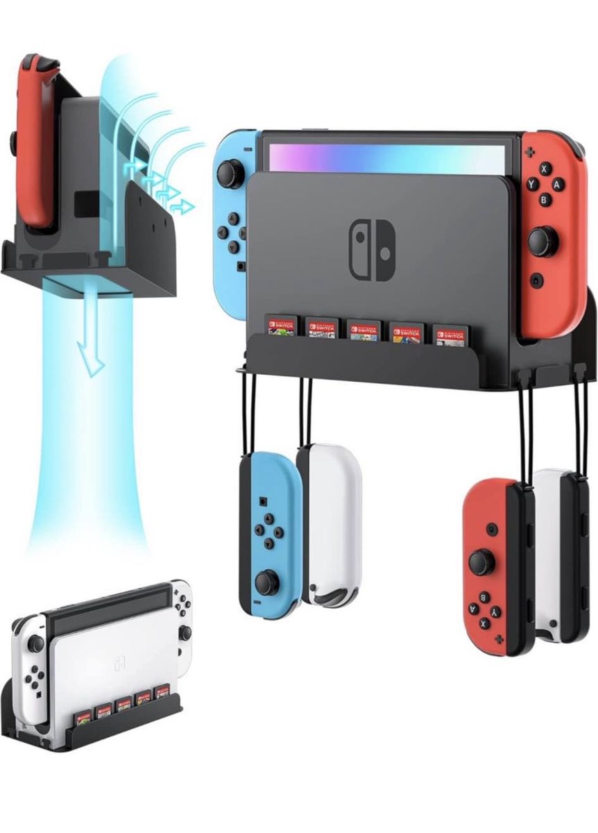 Wall Mount for Nintendo Switch 1 and Switch OLED