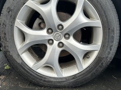 Set Of 5 Lug Mazda Rims With 255/ 55R /19