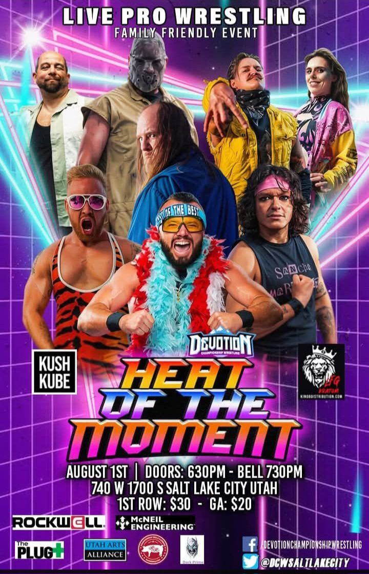 Devotion Championship Wrestling: Heat of the Moment - Live Pro Wrestling Event Ticket
