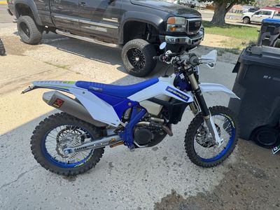 Sherco Off-Road Dirt Bike with Akrapovic Exhaust & P3 Carbon Guard