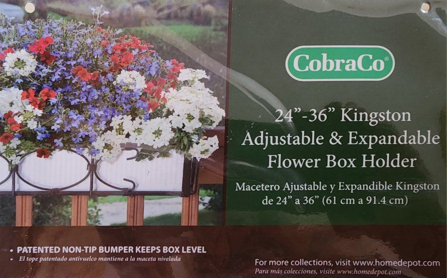 7 Deck Rail Planter Boxes with Metal Holders - Sage Green, Weather-Resistant