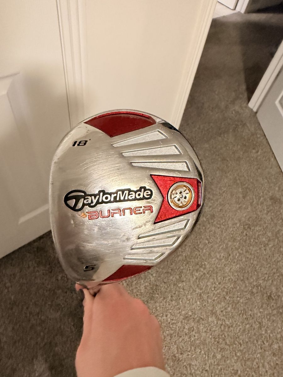 LEFT HANDED TaylorMade Burner 18 Degree 5 Wood Golf Club