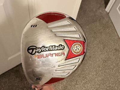 LEFT HANDED TaylorMade Burner 18 Degree 5 Wood Golf Club