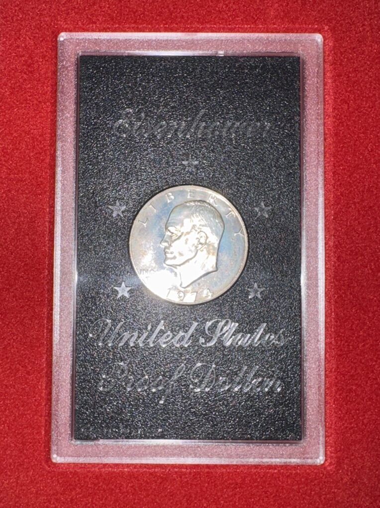 1974 Eisenhower US Proof Silver Dollar