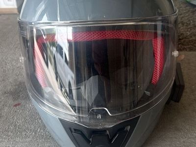 LS2 Full Face Motorcycle Helmet - Gray