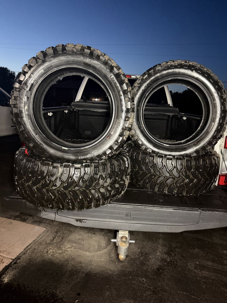 4 RBP Repulsor M/T 33x12.5x20 MUD Tires Wheels