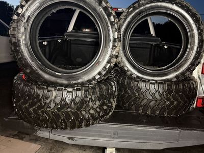 4 RBP Repulsor M/T 33x12.5x20 MUD Tires Wheels