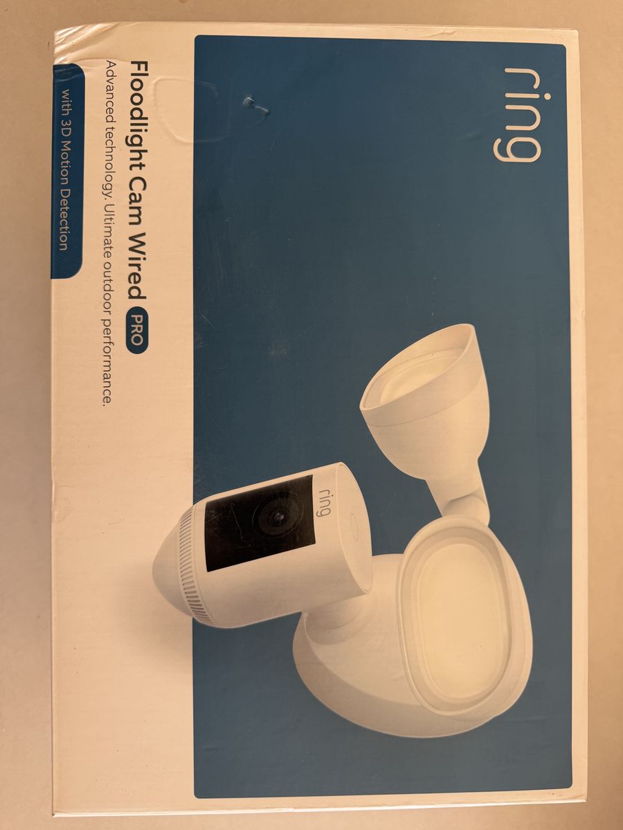 Ring Floodlight Cam Wired Pro
