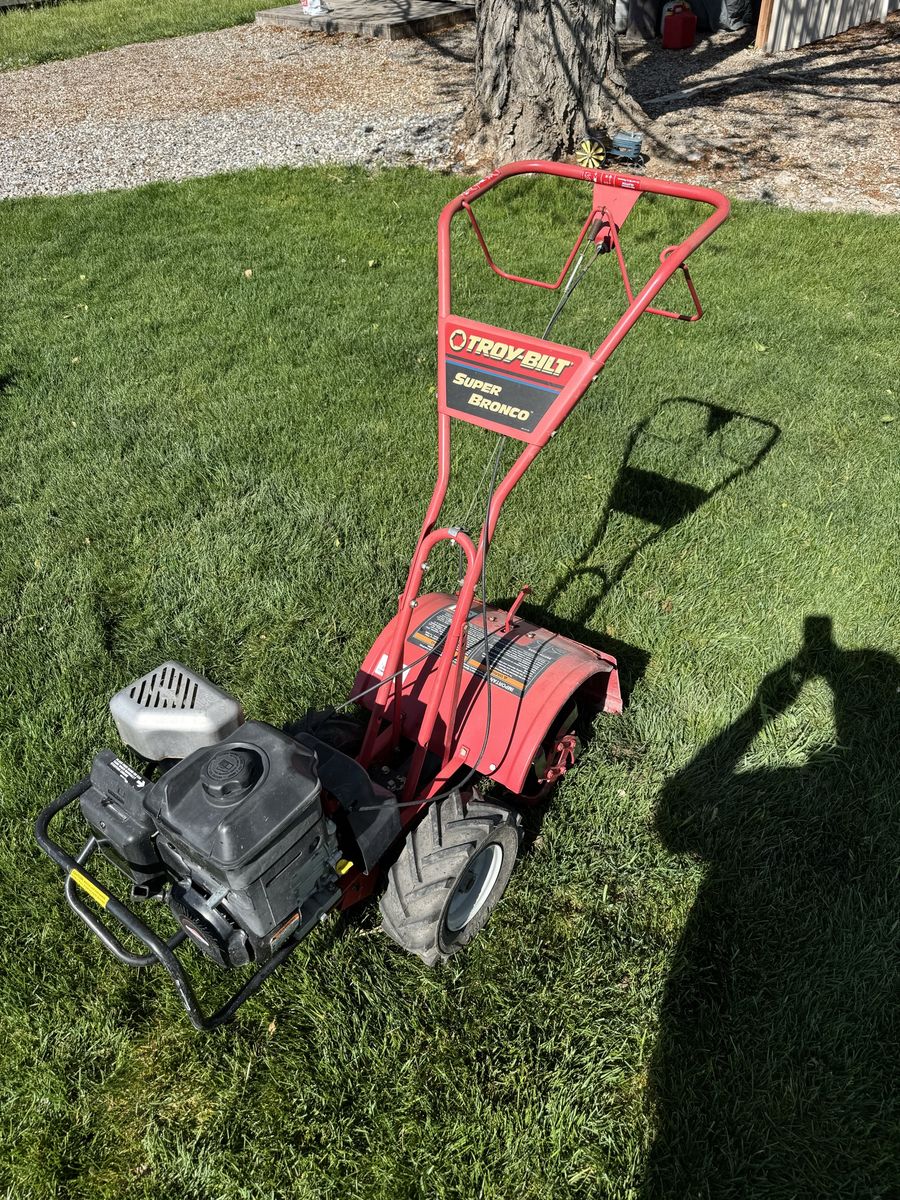 Troybilt Super Bronco tiller