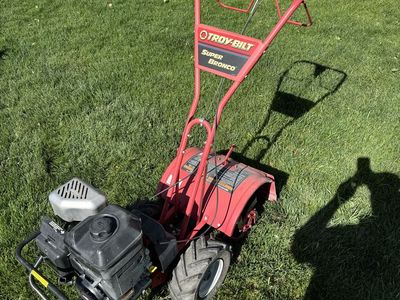 Troybilt Super Bronco tiller