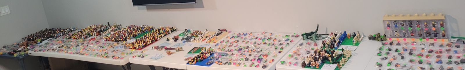Tons of lego minifigures all for $7995