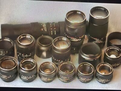 ISO Vintage M42 / M39 Mount Lenses