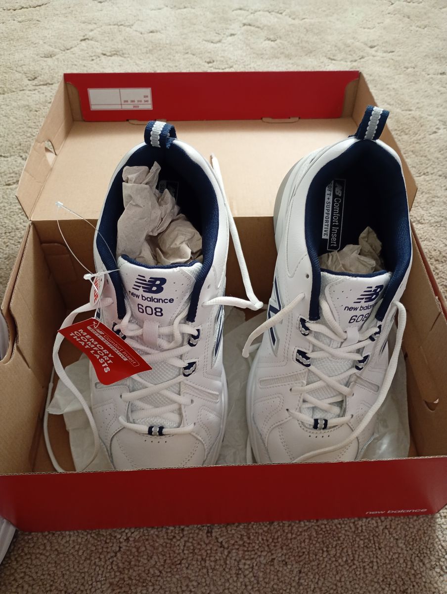 3 Pair of New Balance Shoes 608 size is  4E 9.5 brand new with tags