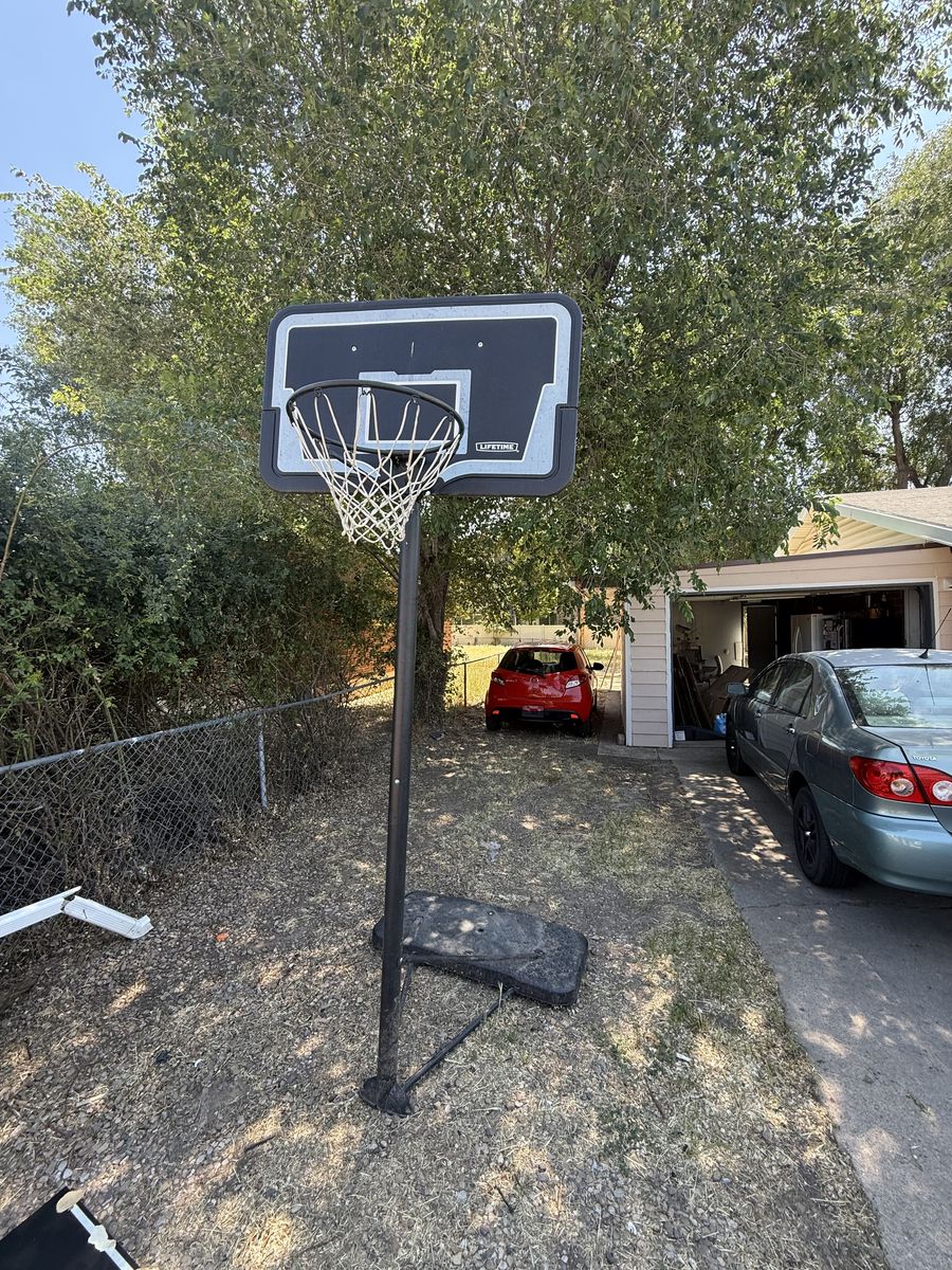 Free basketball hoop
