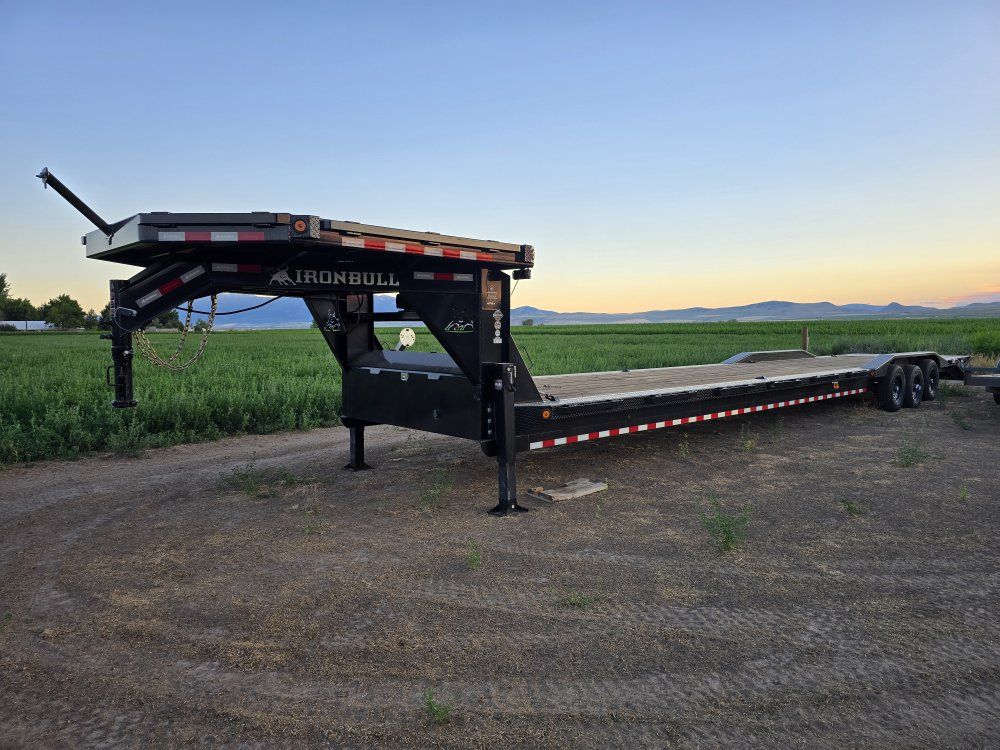 iron bull gooseneck trailer 