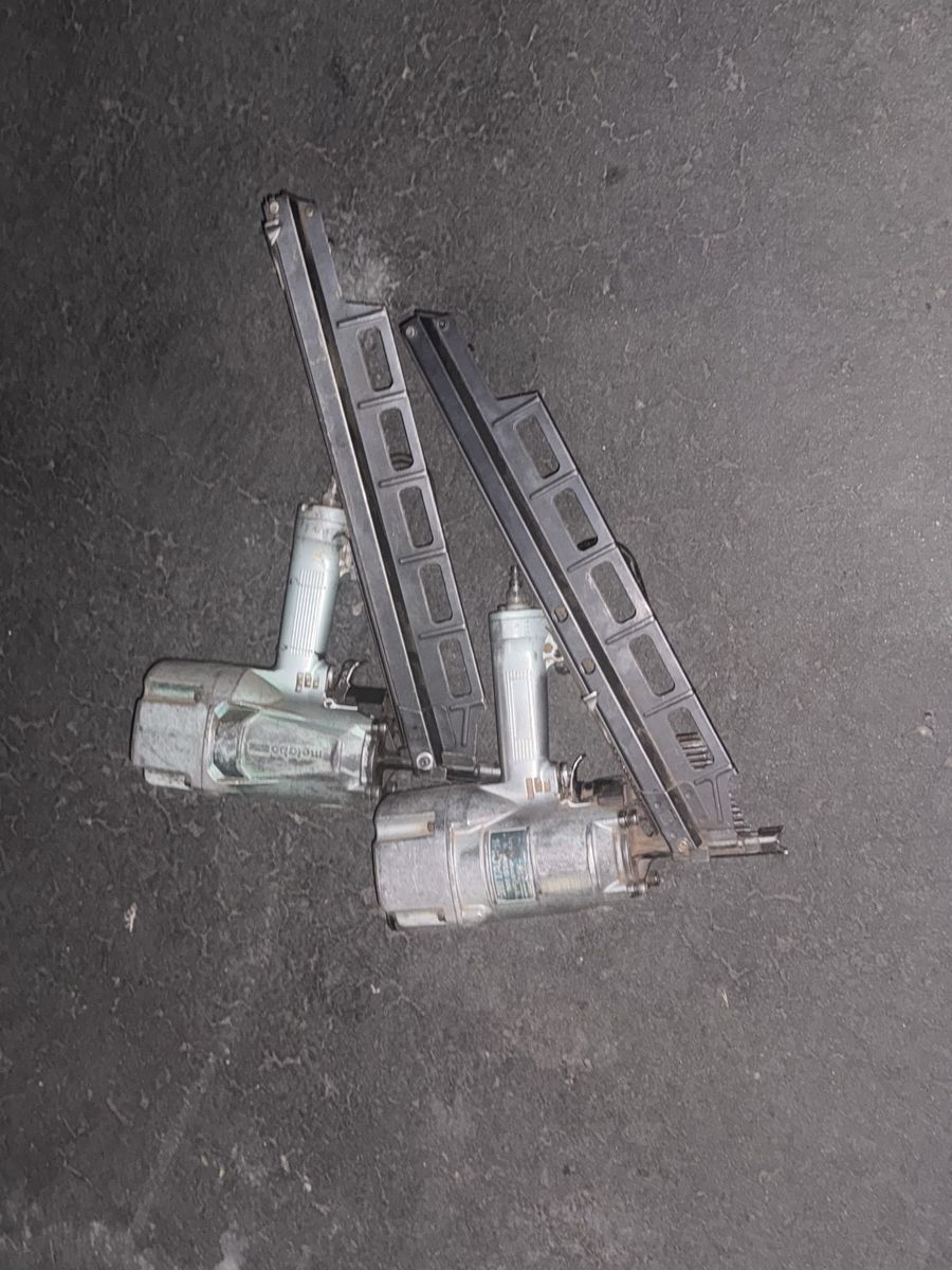 Hitachi and metabo nail guns 