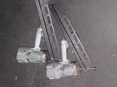 Hitachi and metabo nail guns