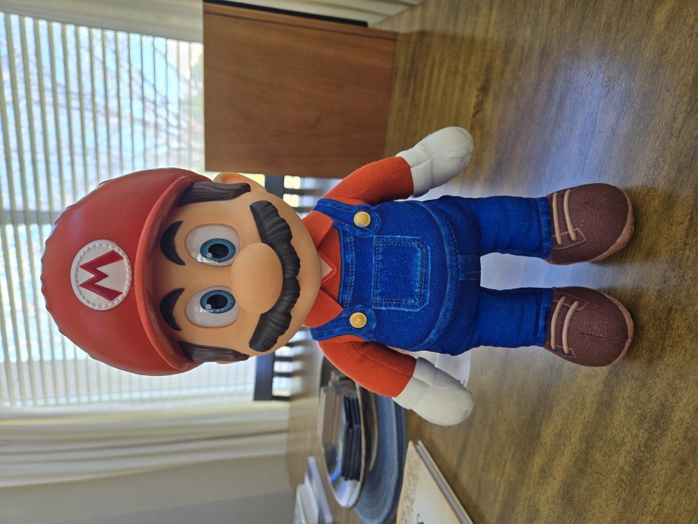 Mario Bendable Doll - 14 Inches