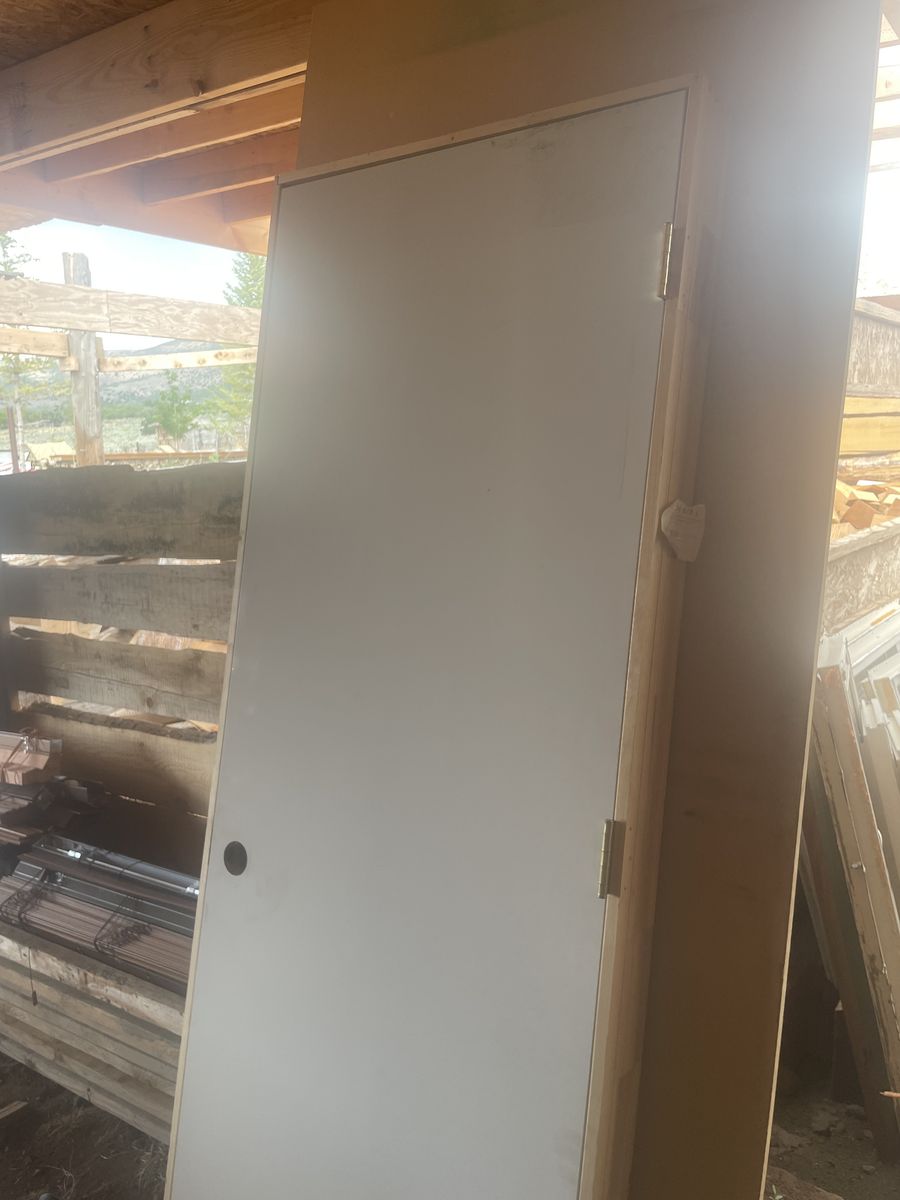 Interior solid core door